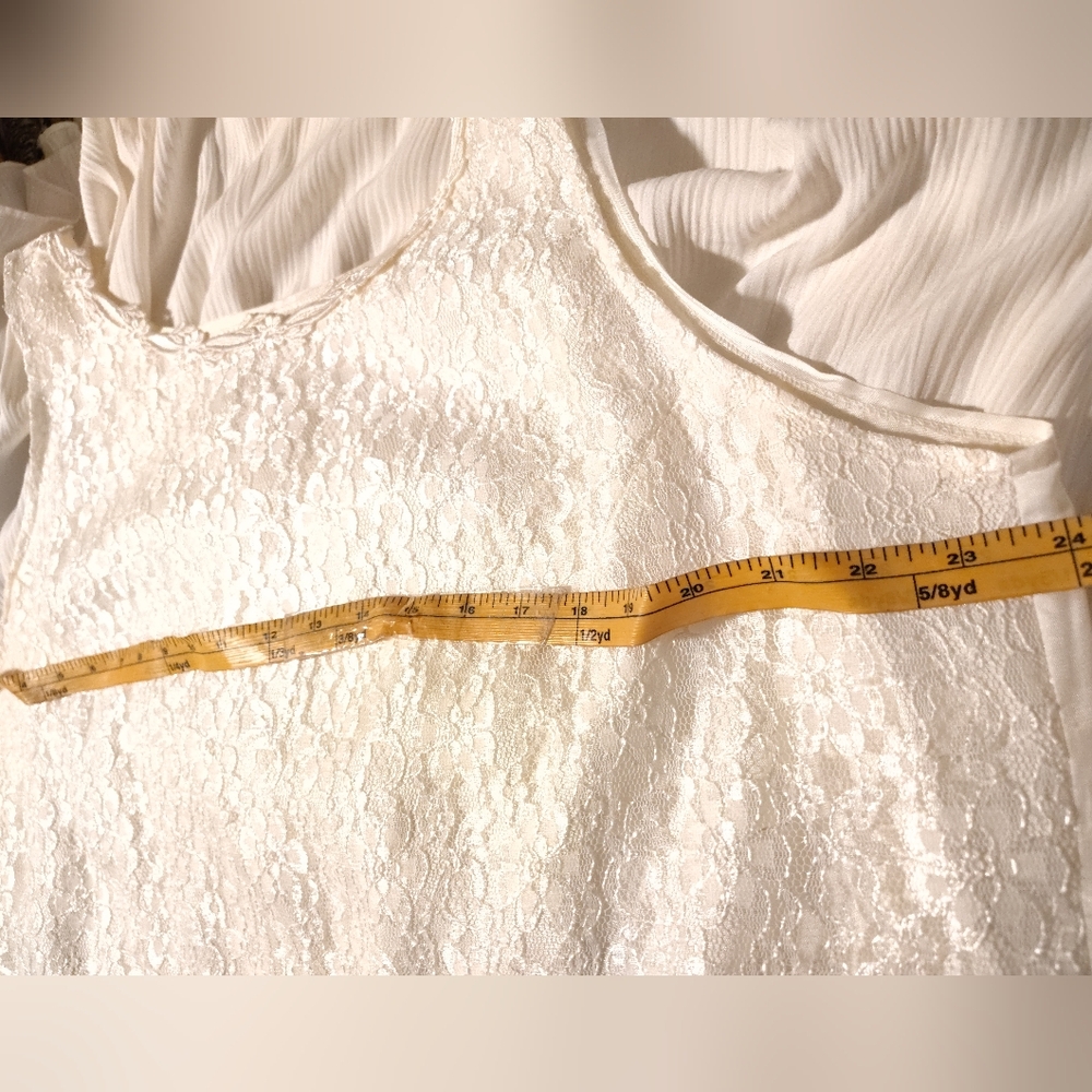 2 Pc:Fitting Image Vintage Long Sleeve Jacket+Sleeveless Maxi Dress, Ivory, 18 - Picture 15 of 16